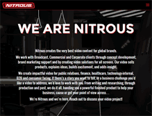 Tablet Screenshot of nitrous.tv